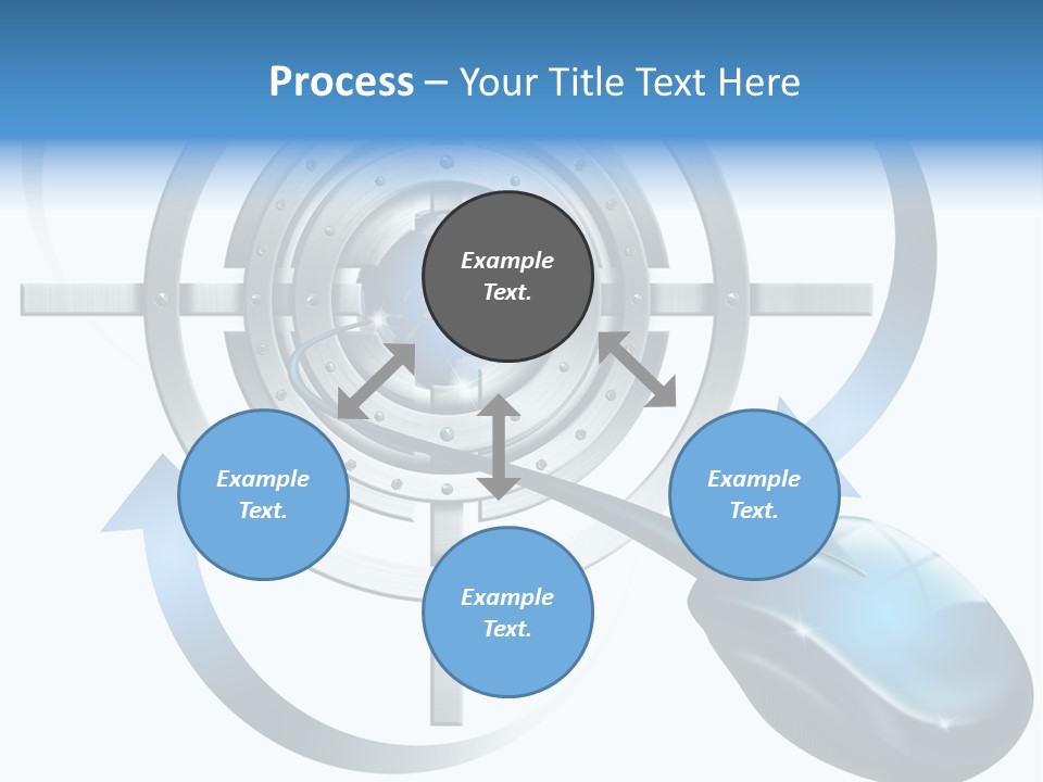 Engine Efficiency Winner PowerPoint Template