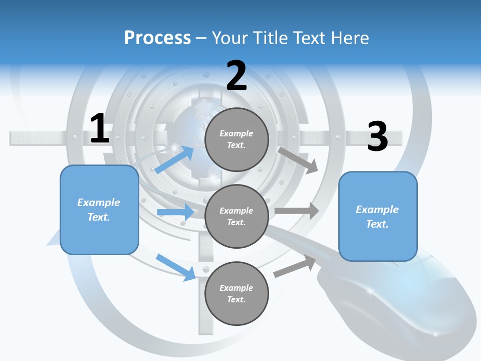Engine Efficiency Winner PowerPoint Template