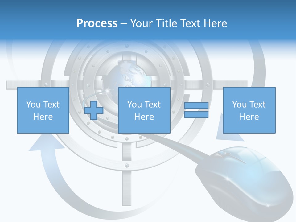 Engine Efficiency Winner PowerPoint Template