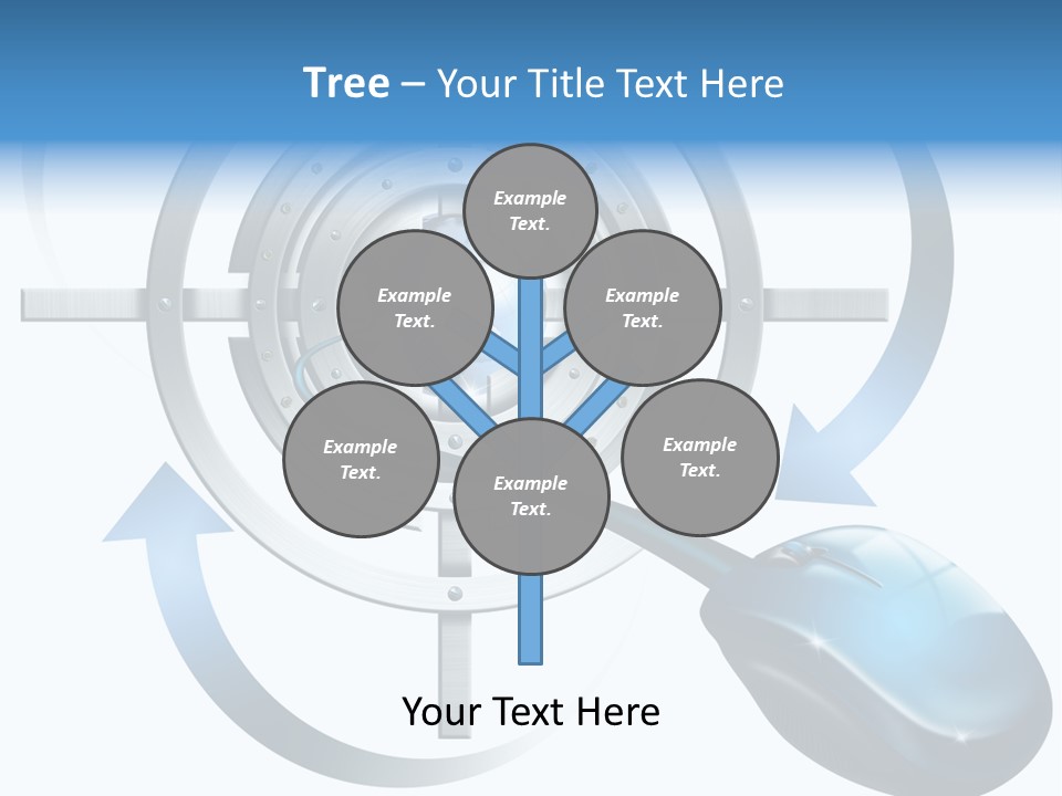 Engine Efficiency Winner PowerPoint Template