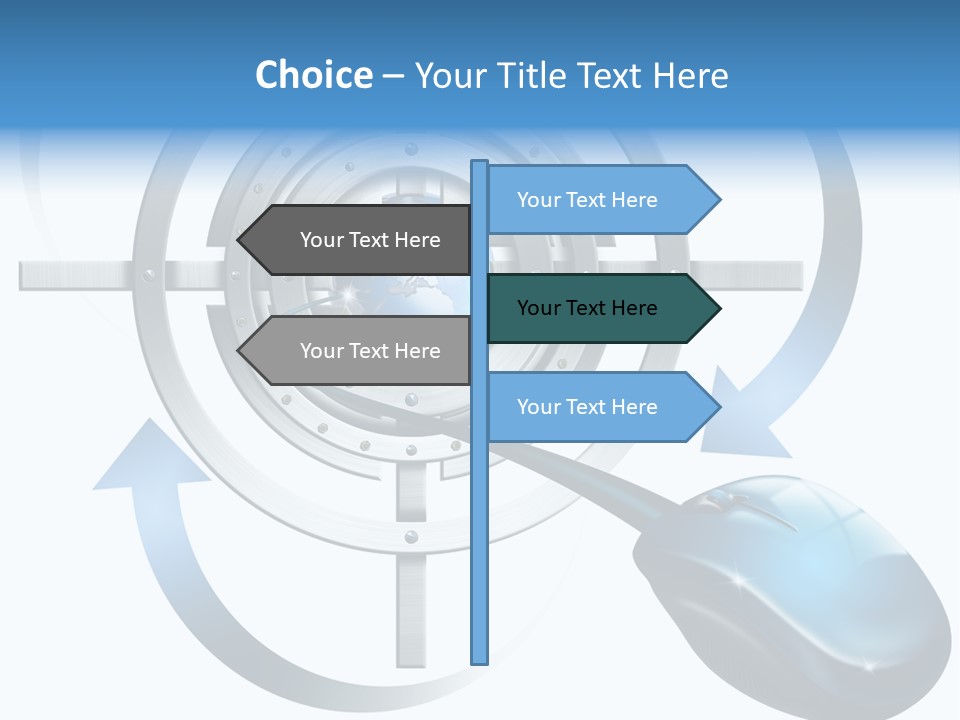 Engine Efficiency Winner PowerPoint Template