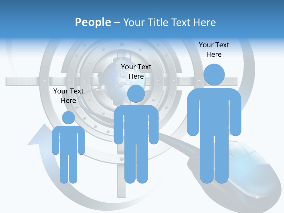 Engine Efficiency Winner PowerPoint Template