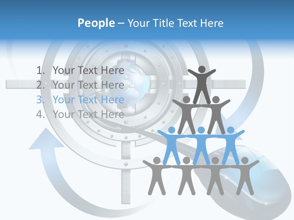 Engine Efficiency Winner PowerPoint Template