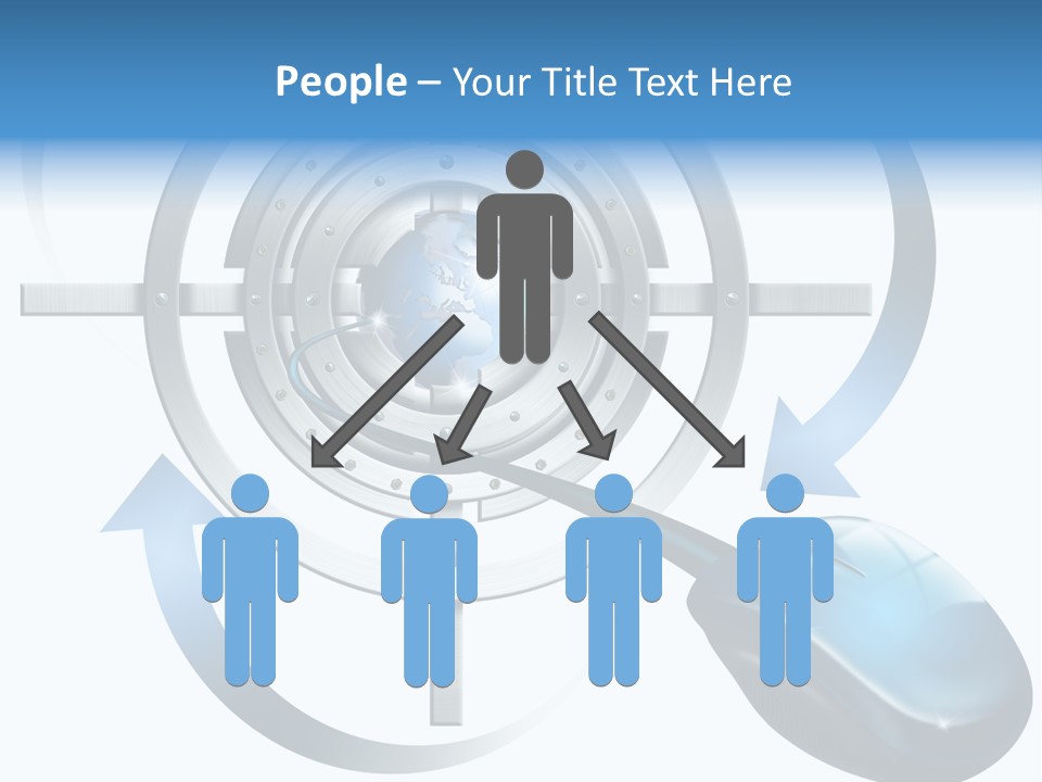 Engine Efficiency Winner PowerPoint Template