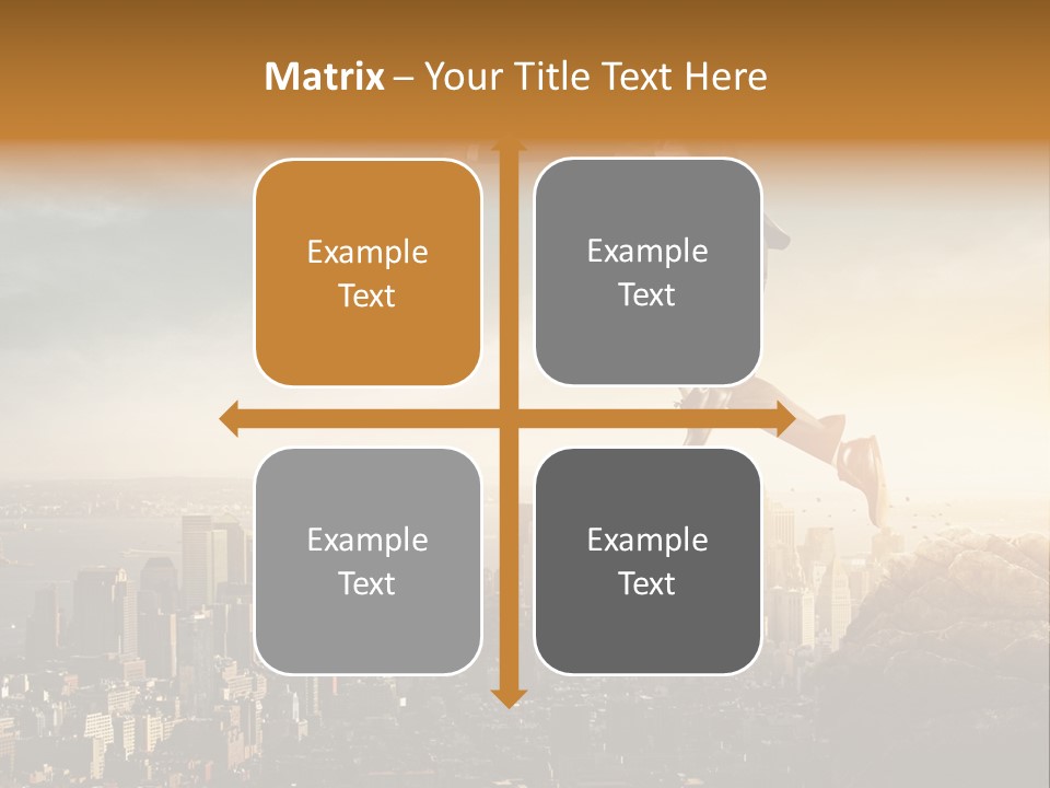 Drive Extreme Businessman PowerPoint Template