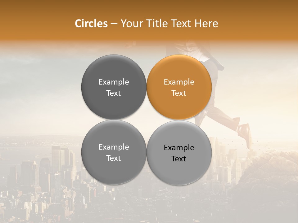 Drive Extreme Businessman PowerPoint Template