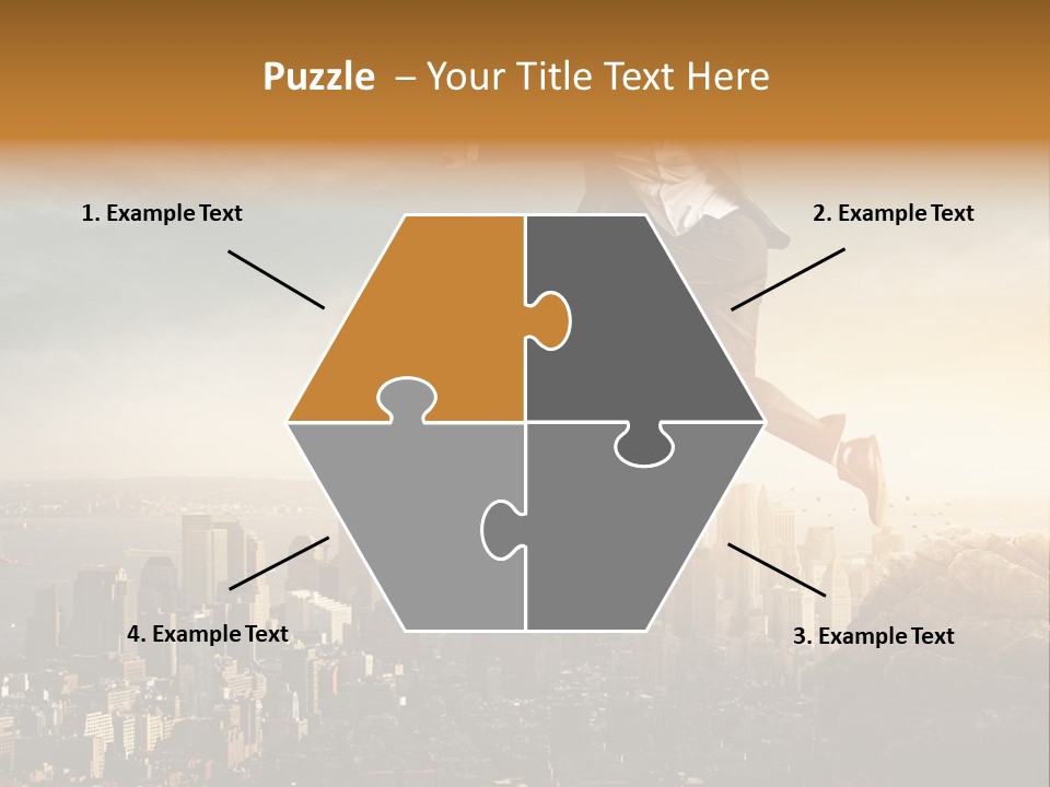 Drive Extreme Businessman PowerPoint Template