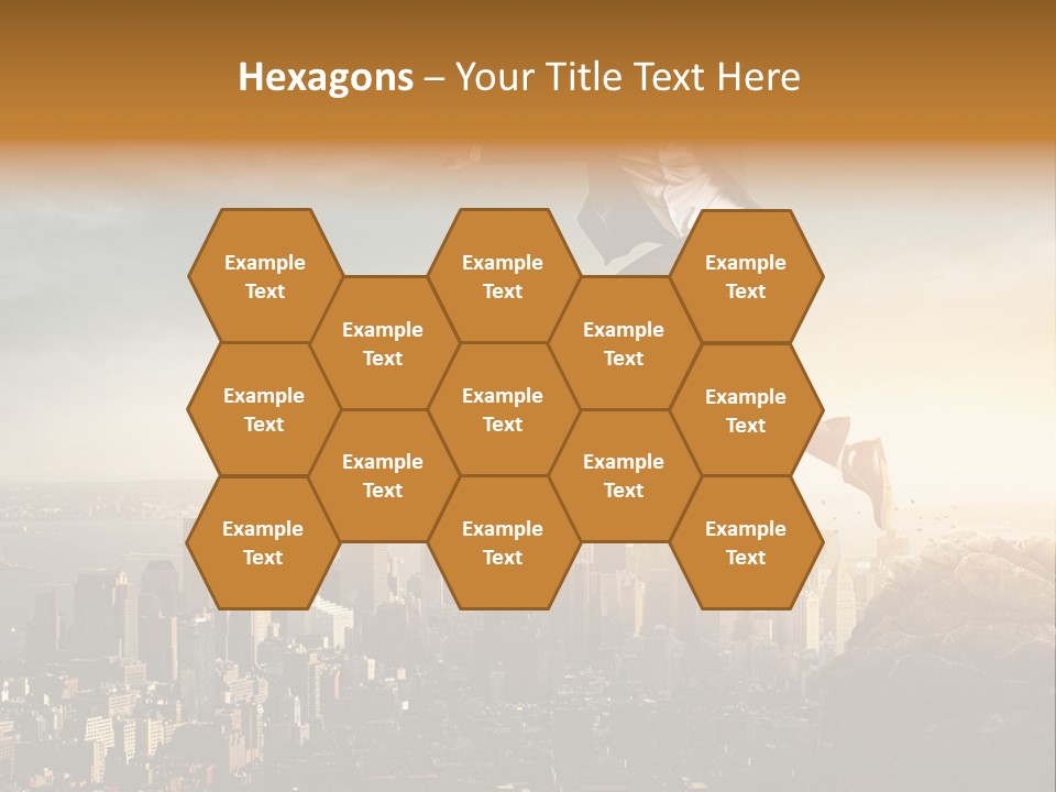 Drive Extreme Businessman PowerPoint Template