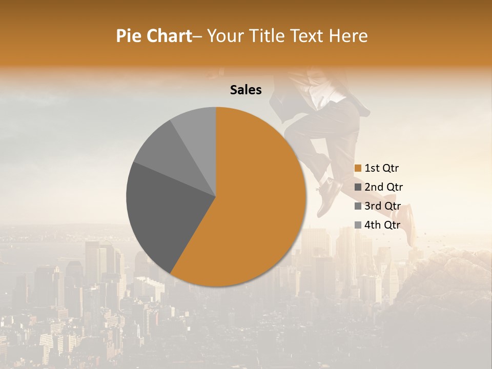 Drive Extreme Businessman PowerPoint Template