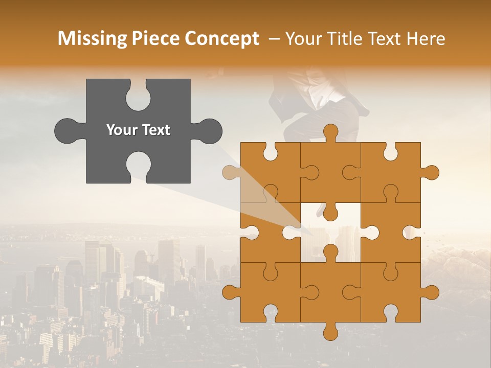 Drive Extreme Businessman PowerPoint Template