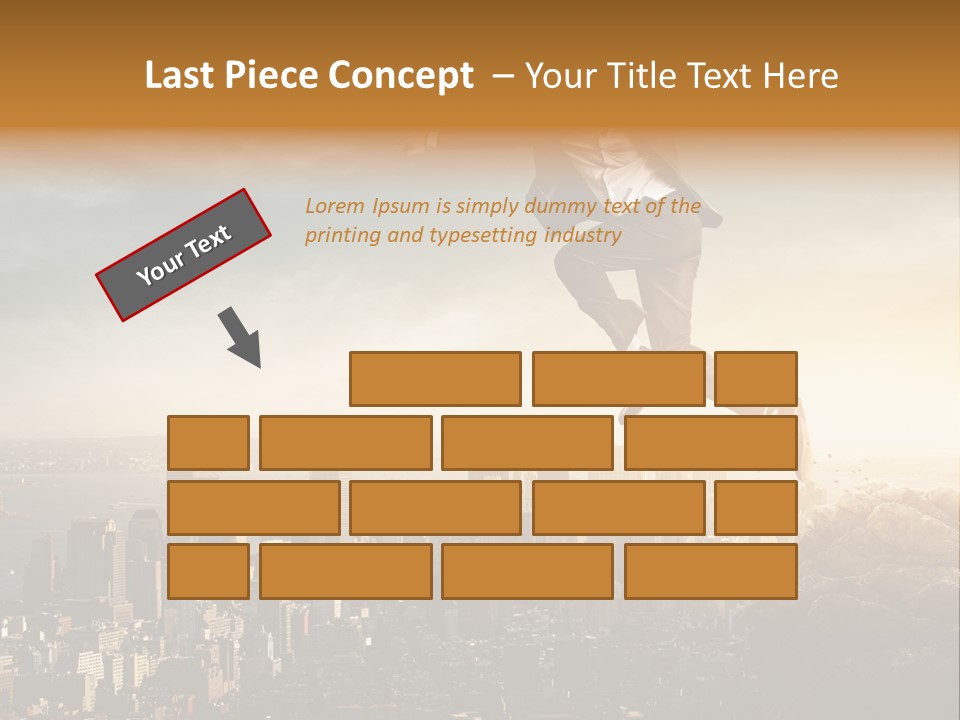 Drive Extreme Businessman PowerPoint Template