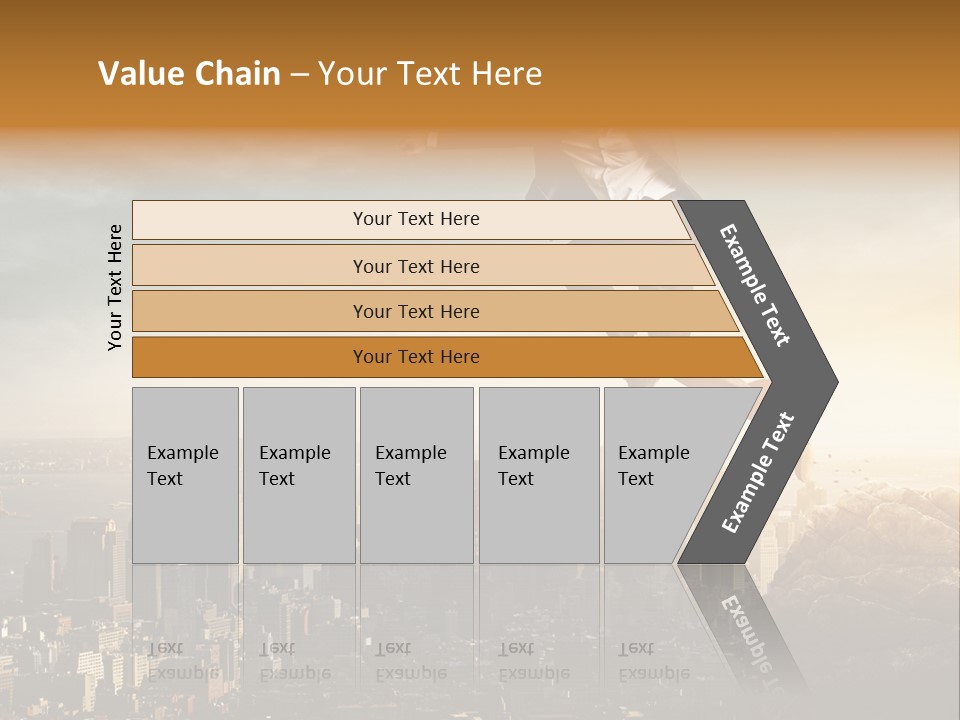 Drive Extreme Businessman PowerPoint Template
