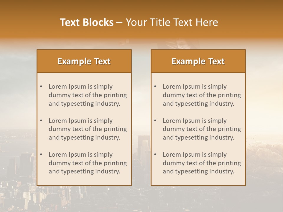 Drive Extreme Businessman PowerPoint Template