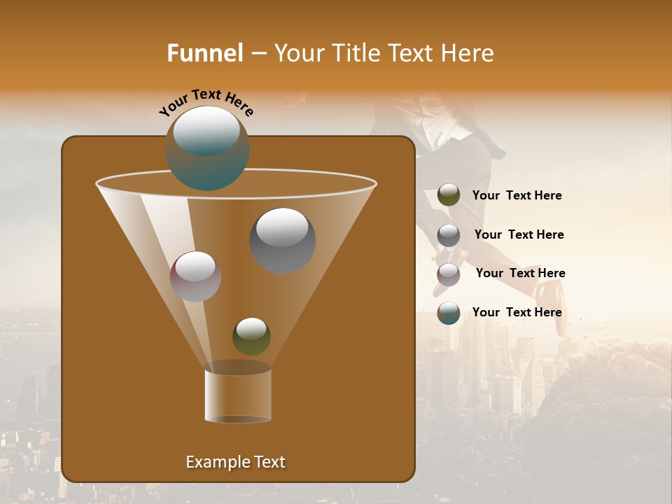 Drive Extreme Businessman PowerPoint Template