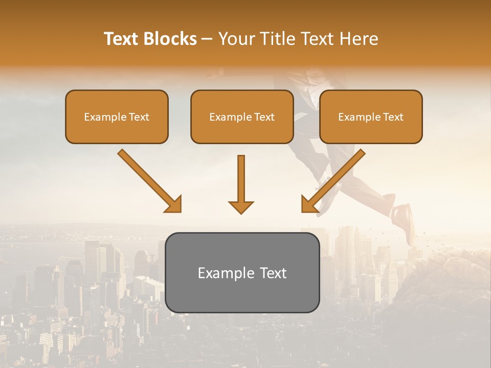Drive Extreme Businessman PowerPoint Template