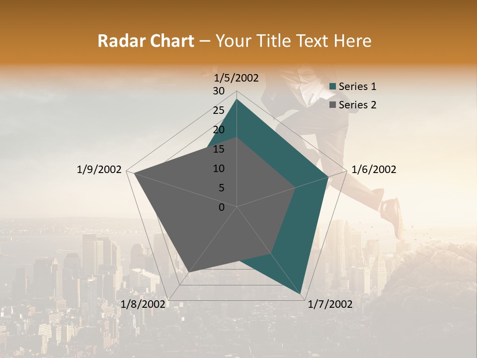 Drive Extreme Businessman PowerPoint Template