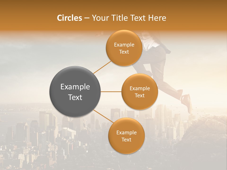 Drive Extreme Businessman PowerPoint Template