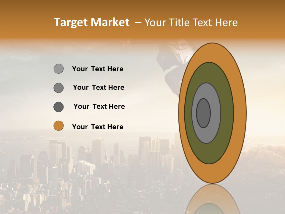 Drive Extreme Businessman PowerPoint Template