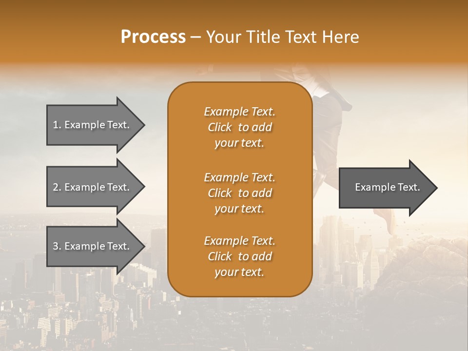 Drive Extreme Businessman PowerPoint Template