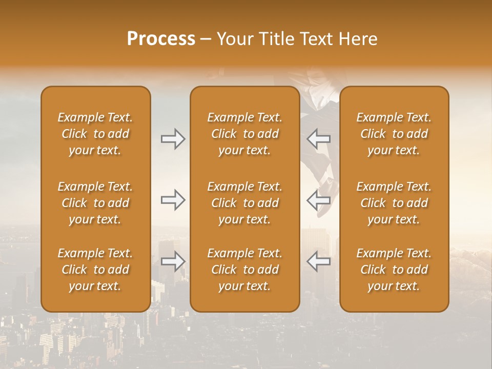 Drive Extreme Businessman PowerPoint Template