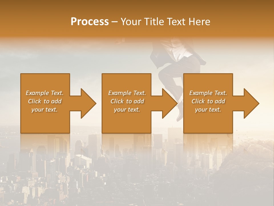 Drive Extreme Businessman PowerPoint Template