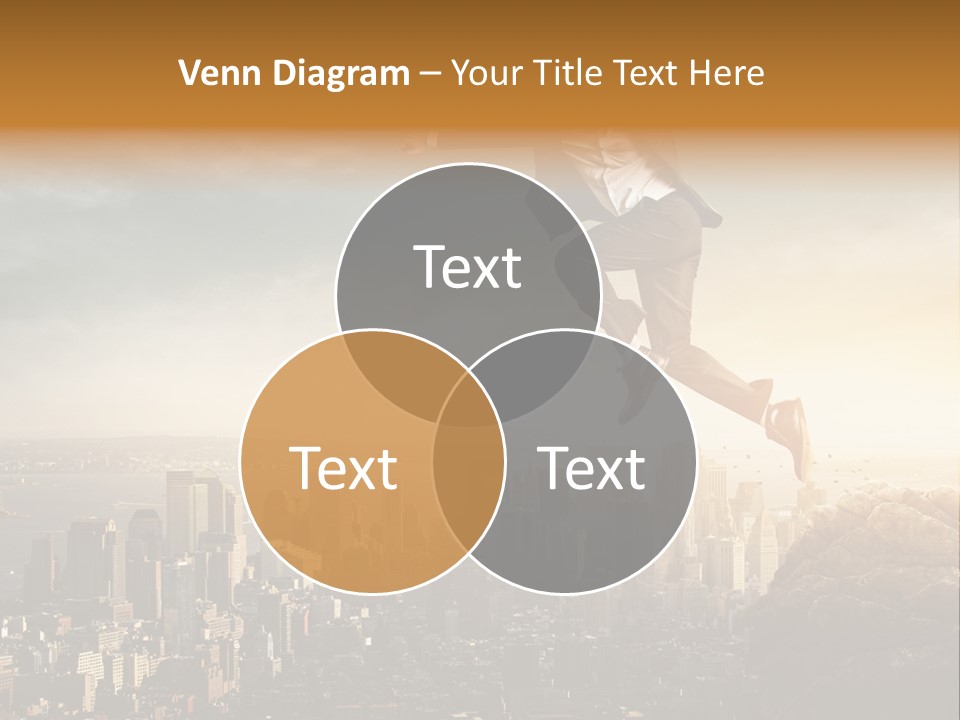 Drive Extreme Businessman PowerPoint Template