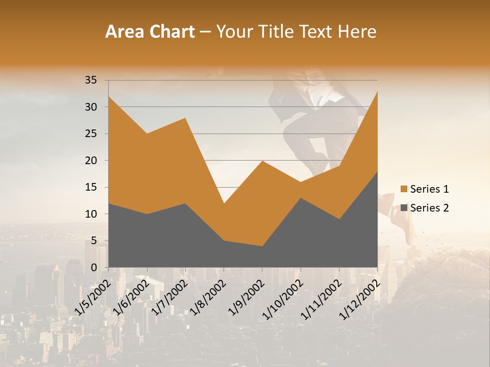 Drive Extreme Businessman PowerPoint Template