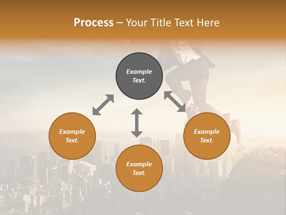 Drive Extreme Businessman PowerPoint Template