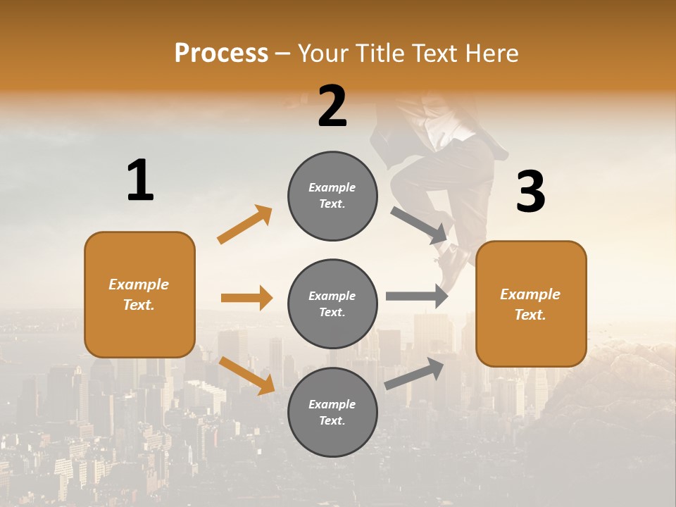 Drive Extreme Businessman PowerPoint Template