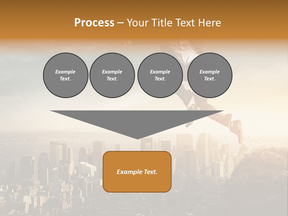 Drive Extreme Businessman PowerPoint Template