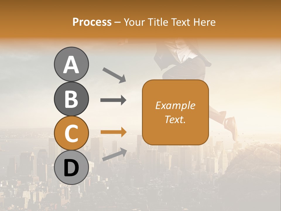 Drive Extreme Businessman PowerPoint Template