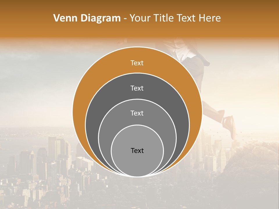 Drive Extreme Businessman PowerPoint Template