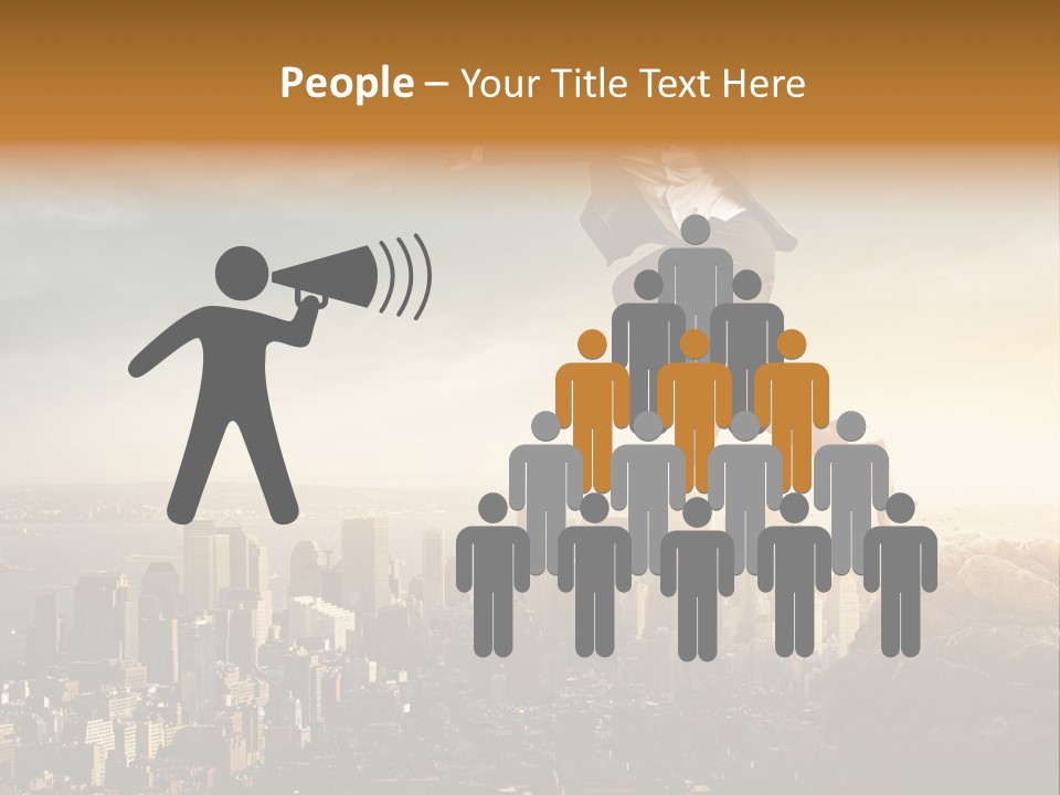 Drive Extreme Businessman PowerPoint Template