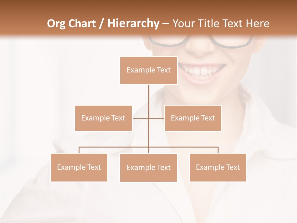 Girl Person Looking PowerPoint Template