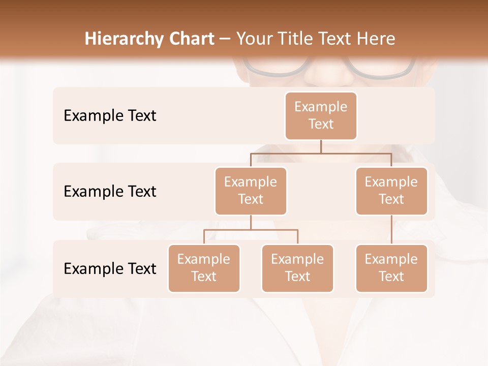 Girl Person Looking PowerPoint Template