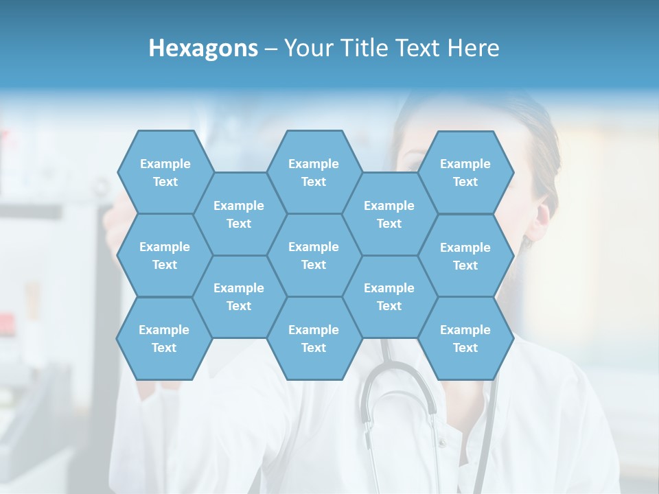 Medic Bone Woman PowerPoint Template