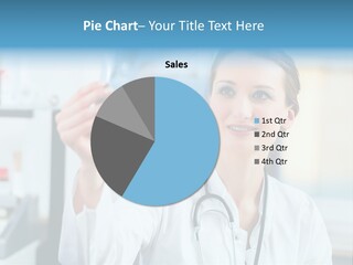 Medic Bone Woman PowerPoint Template