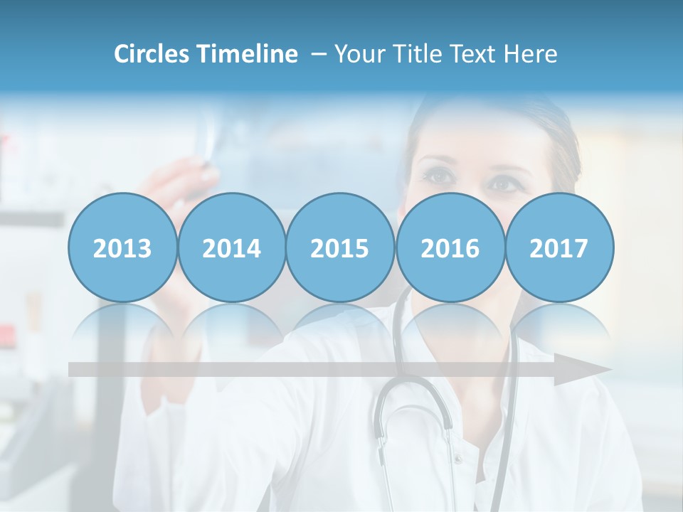 Medic Bone Woman PowerPoint Template