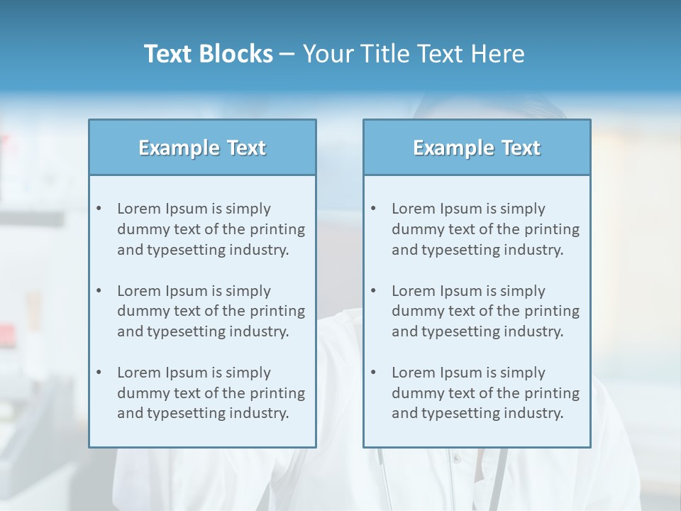 Medic Bone Woman PowerPoint Template