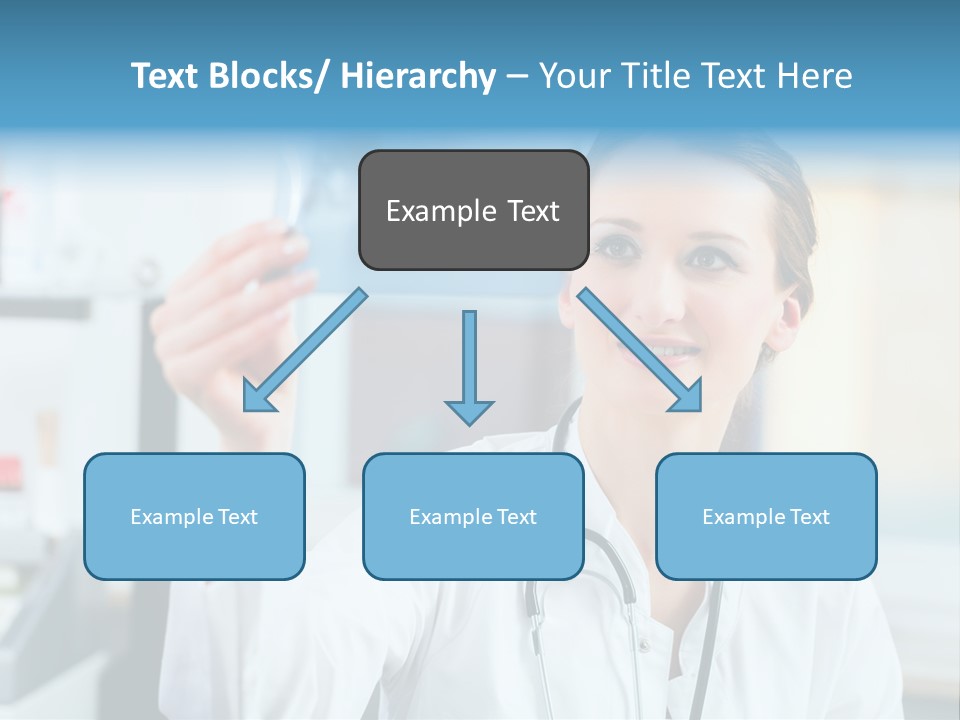 Medic Bone Woman PowerPoint Template