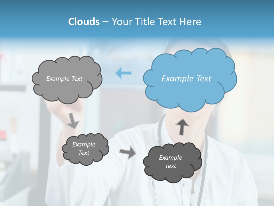 Medic Bone Woman PowerPoint Template