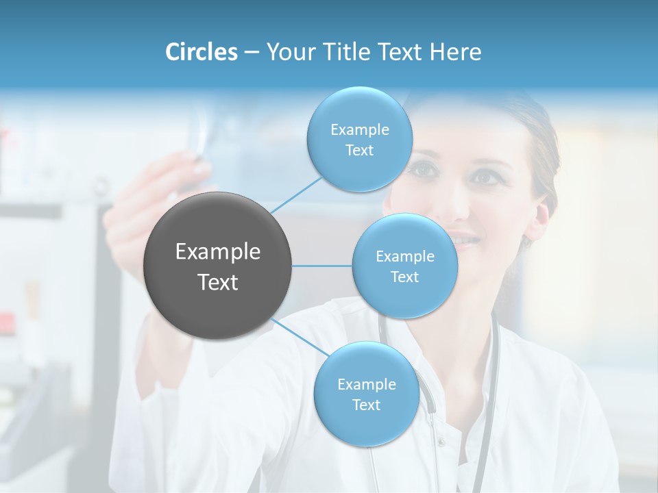 Medic Bone Woman PowerPoint Template