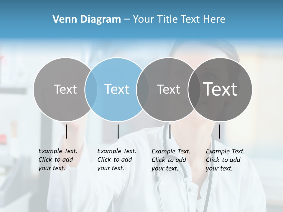 Medic Bone Woman PowerPoint Template