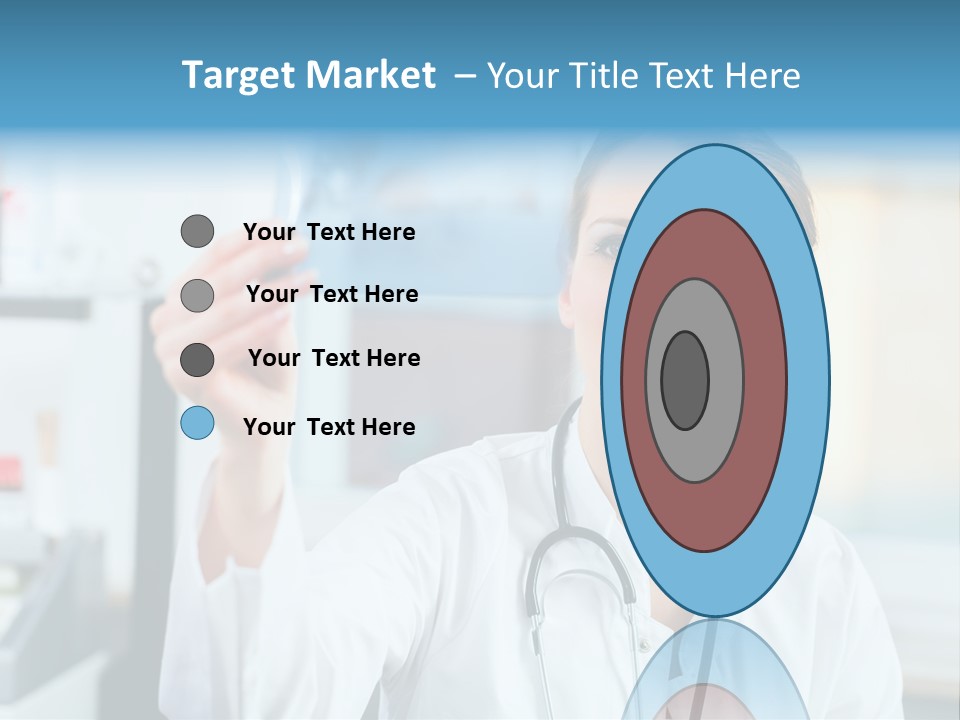 Medic Bone Woman PowerPoint Template