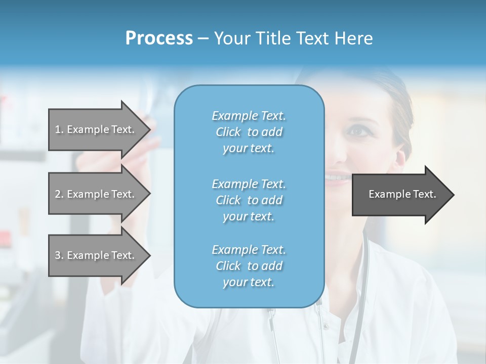 Medic Bone Woman PowerPoint Template