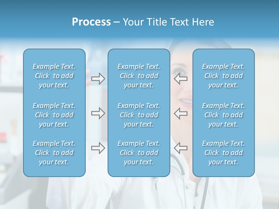 Medic Bone Woman PowerPoint Template