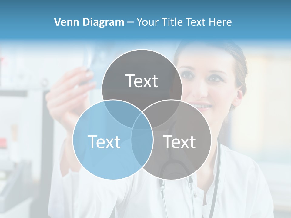 Medic Bone Woman PowerPoint Template