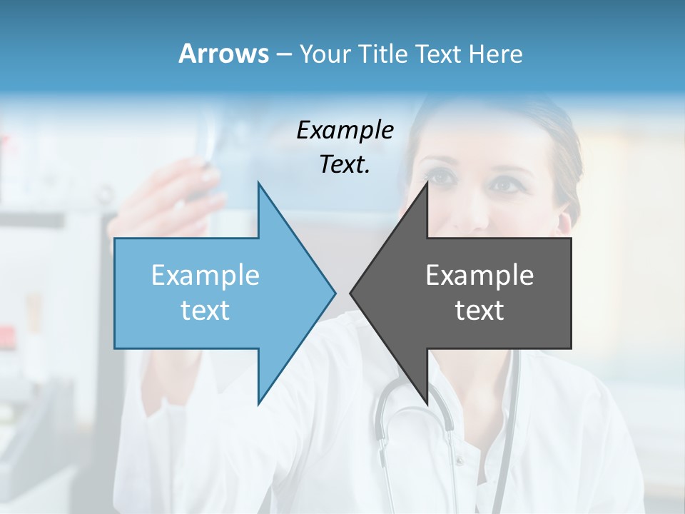 Medic Bone Woman PowerPoint Template