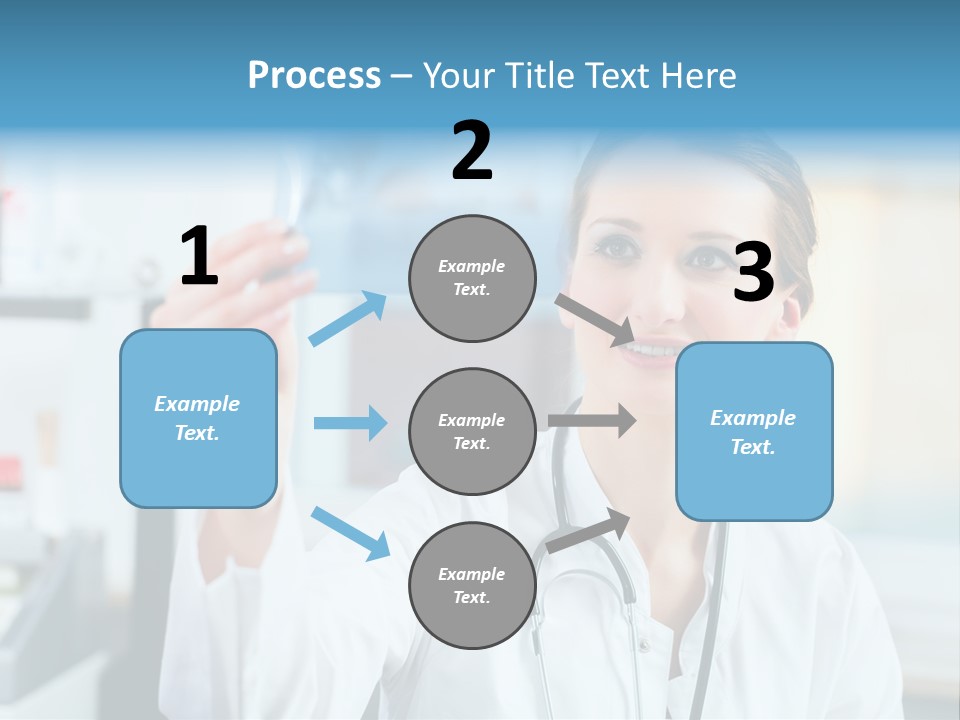 Medic Bone Woman PowerPoint Template
