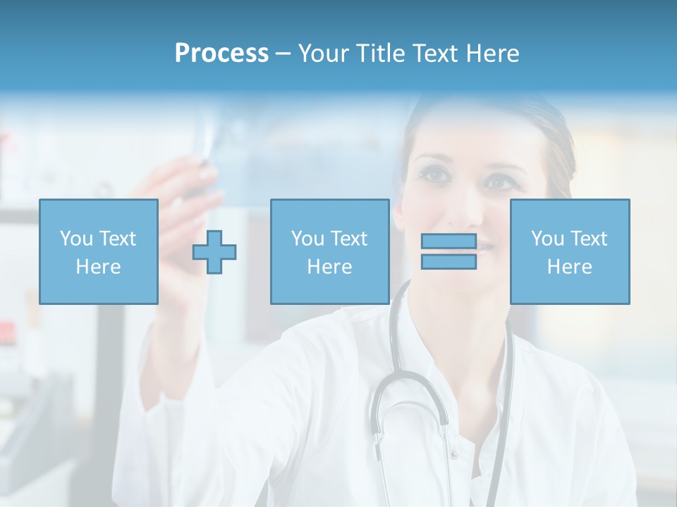 Medic Bone Woman PowerPoint Template